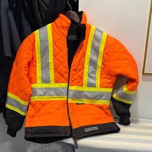 High-Visibility Orange Jacket